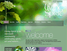 Tablet Screenshot of living-spirit.co.uk